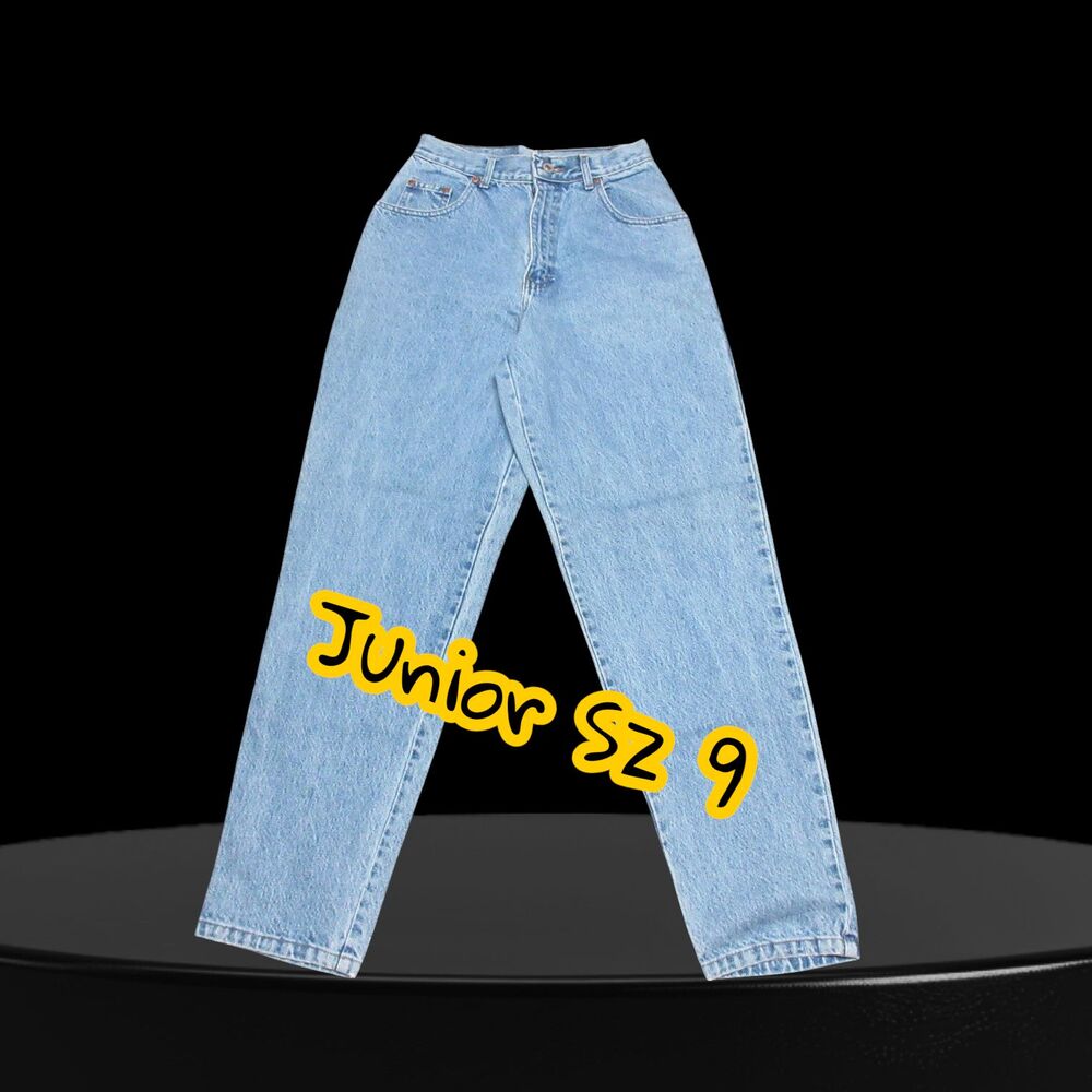 Enuf internationalE Junior Girls Stone Washed Straight Leg Jeans Sz 9 27 1/2x31